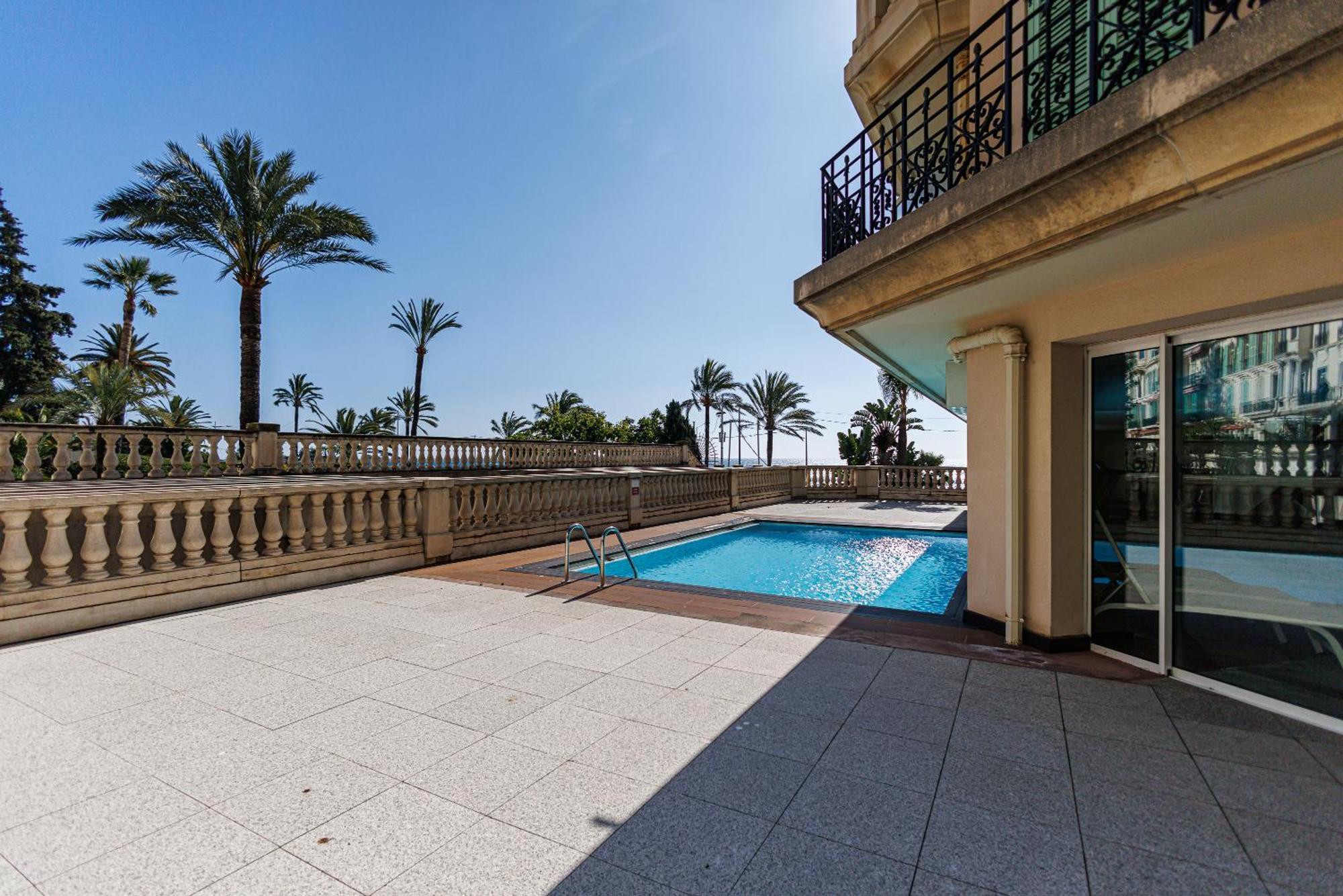 Le Victoria, Elegant T2 Au Bord Des Plages, Piscine, Sauna Menton Extérieur photo