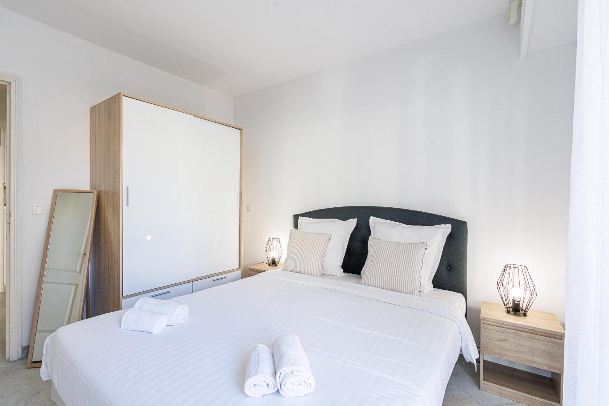 Le Victoria, Elegant T2 Au Bord Des Plages, Piscine, Sauna Menton Extérieur photo